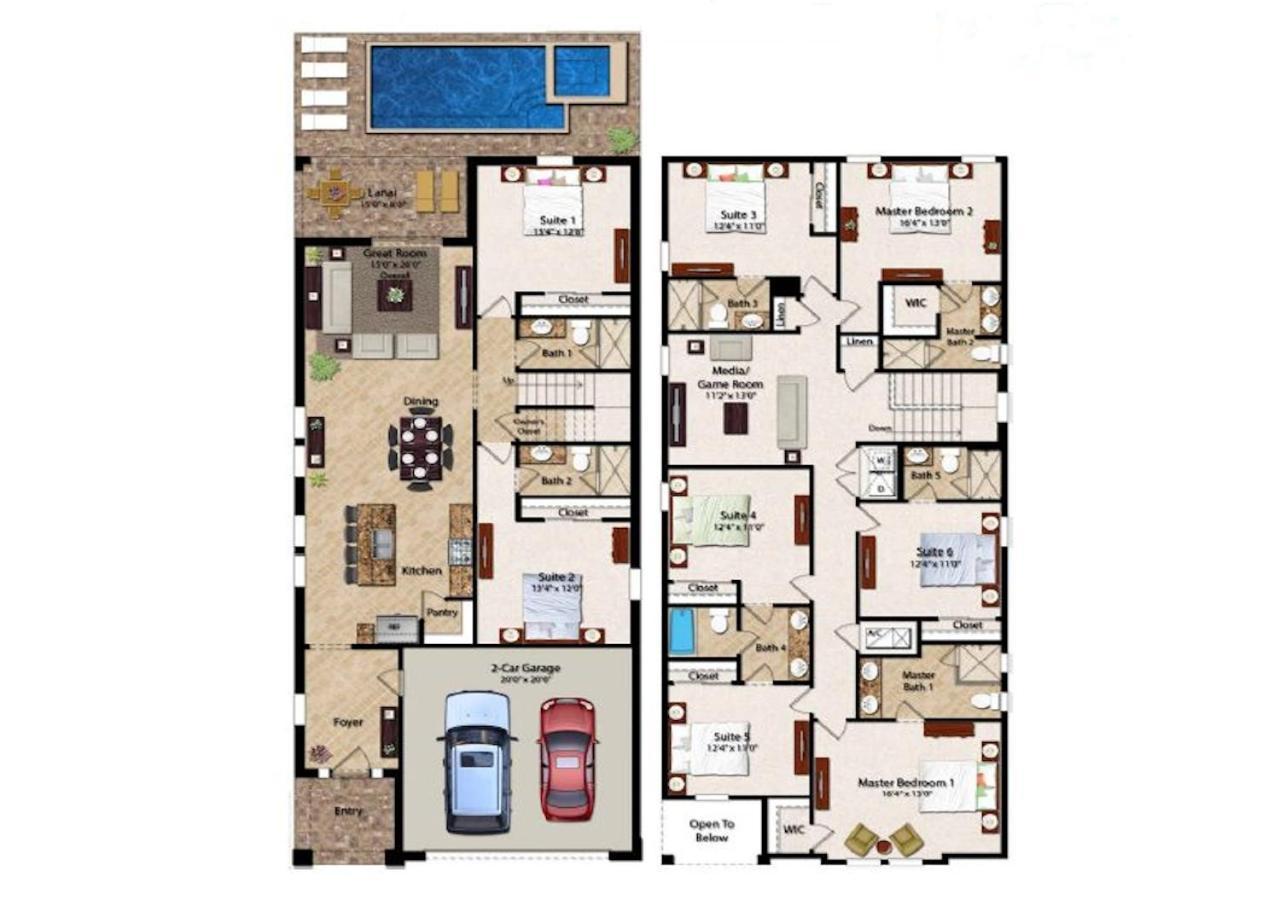 7541-Luxury Villa By Disney Pool Hot Tub Orlando Bagian luar foto